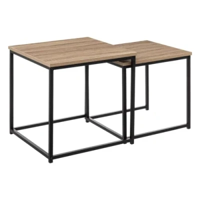 Image de 5 five simply smart 2 Tables de Table Aliaj Aspect chêne Naturel