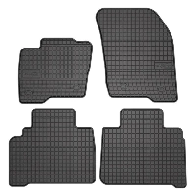 Image de FROGUM 547037 Ensemble de tapis sol Caoutchouc avant et arrière 4 noir Sur mesure FORD: S Max Mk2