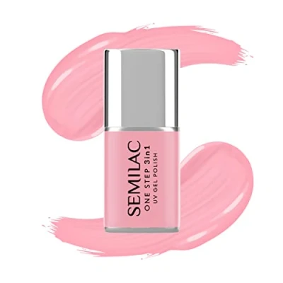 Image de Semilac One Step Vernis à ongles UV 3 en 1 S630 French Pink 7 ml