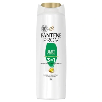 Image de Pantene Pro V Shampooing lisse et soyeux 3 en 1