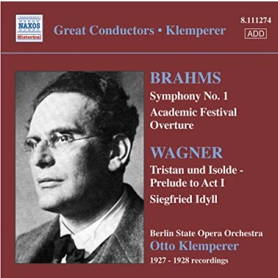Image de Brahms : Symphonie N1 Wagner Tritan &amp; Iseult Prélude Acte 1 [Import]