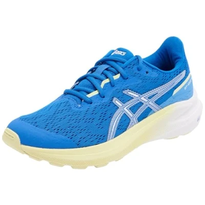 Image de Asics GT 1000 13 Unisex Chaussures de running sur route pour enfants, Taille: 32.5, Illusion blue/white Tissu / matière synthétique