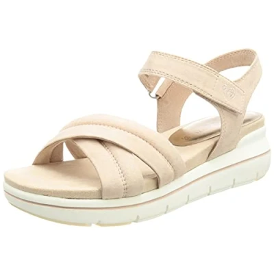 Image de MARCO TOZZI Femme Earth Edition 2 28554 26 Sandales, Rose, 37 EU