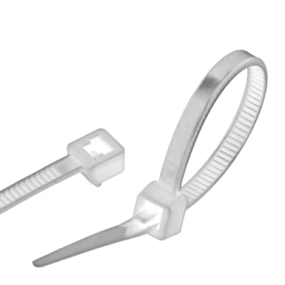 Image de GARDENIX Lot de 100 serre câbles pour plantes (3,6 mm x mm, blanc), réutilisables, réglables