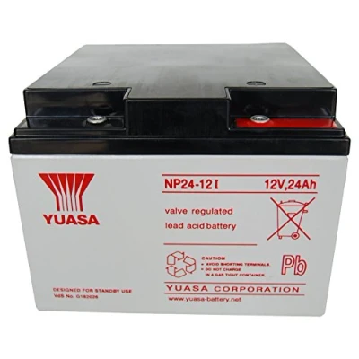 Image de batterie np 24ah 12v bac v0 fr yuasa np24 12ifr
