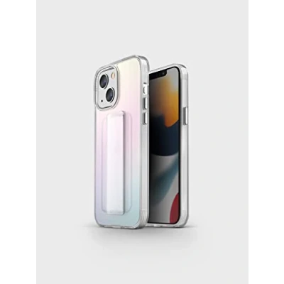 Image de Uniq Coque Hybride antimicrobienne Heldro pour iPhone 13 Irisée