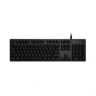 Image de Logitech G G512 Carbon RGB Mechanical Gaming Keyboard, GX Blue (Clicky) clavier USB AZERTY Français Charbon Neuf