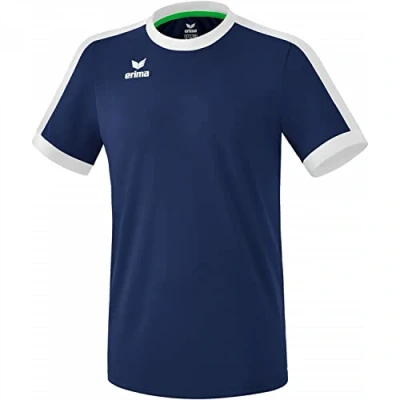 Image de Erima Mixte Maillot Retro Star, New Navy/Blanc, M EU