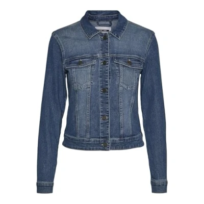 Image de NOISY MAY Femme Nmdebra Denim Jacket Noos Blouson, Medium Bleu, XS EU