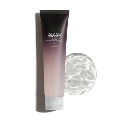 Image de [Haruharu Wonder] Gel nettoyant doux triple AHA au riz noir 100 ml