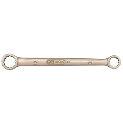 Image de KS TOOLS 963.7491 Clé polygonale double 16, 17 Bronze d&#039;aluminium (alliage non ferreux)
