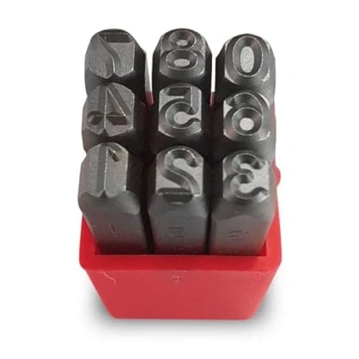 Image de CHIFFRE A FRAPPER (5 mm) JEU DE 9 CHIFFRES