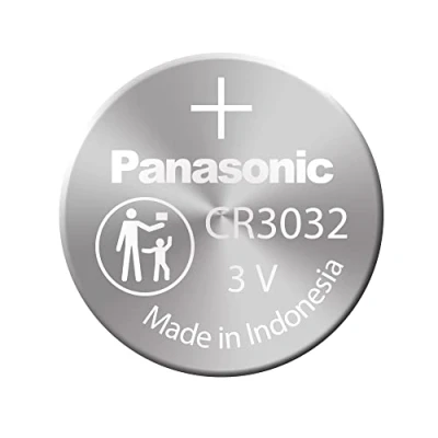 Image de Best Price Square Battery, Lithium Coin, CR3032, 3V 500MAH CR3032 by PANASONIC Electronic Components