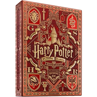 Image de theory11 Harry Potter (Cartes à Jouer) Version Rouge