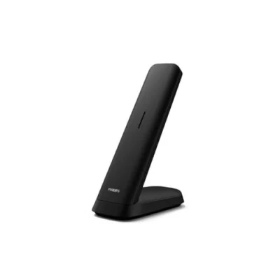Image de Philips M4701B/12 Téléphone Fixe sans Fil DECT, écran 4,6 cm, LCD, rétroéclairage, Agenda 50 Chiffres, Mains Libres, Touches programmables, HQ Sound Noir (Compatible : ES, par)
