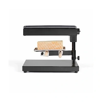 Image de Livoo DOC159 Appareil à Raclette Traditionnel pour Quart de Meule Thermostat Réglable Socle Pivotant, Inclinable et en Hauteur 600 watts