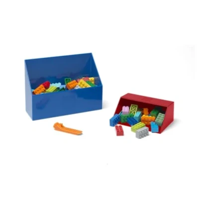 Image de Jeu de pelles à briques rouge vif