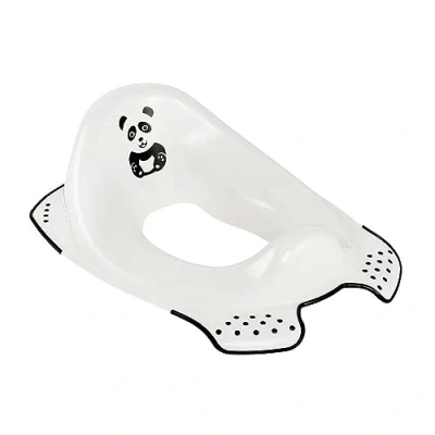 Image de Keeeper Panda Siège De Toilette pour Bébé, 18 Mois à 4 Ans Environ, Antidérapant, Ewa, Blanc