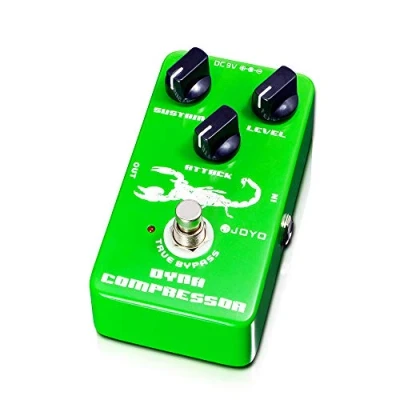 Image de JOYO Compresseur Dyna JF 10 pour guitare électrique et basse, recréation classique Ross, faible bruit, True Bypass