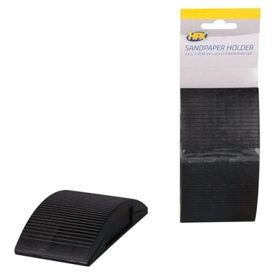 Image de cale à poncer de ponÃ§age noir en caoutchouc HPX pour moto carrosserie