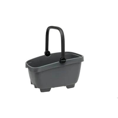 Image de Panier arrière en plastique recyclé Newlooxs Clipper Mik anthracite 28 L