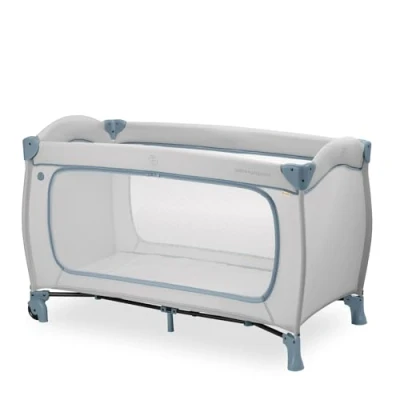Image de hauck Lit Parapluie Bebe Sleep N Play Go Plus, Dusty Bleu, 60x120 cm