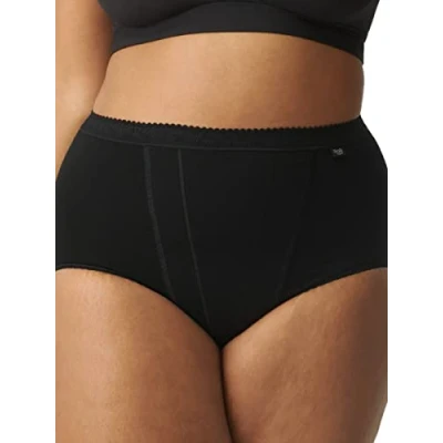 Image de Sloggi Femme Control Maxi Slip, Noir (Black 0004), 54 EU