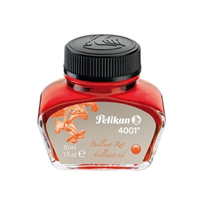 Image de Pelikan Encre 4001 Flacon d&#039;encre 30 ml Rouge brillant