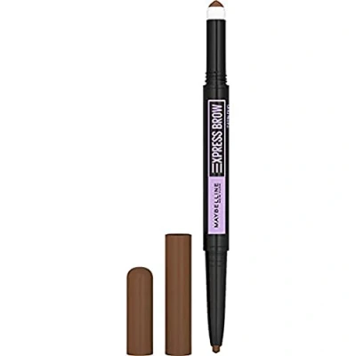 Image de Maybelline New York Crayon à Sourcils Express Brow Satin Duo et Poudre Teinte : Medium Brown (02)