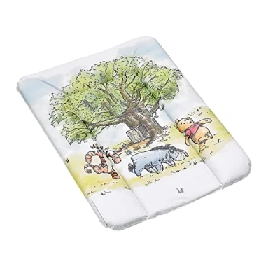 Image de keeeper Matelas à Langer Winnie l&#039;Ourson, Pour Table, Commode etc., Surface de Couchage confortable, Nettoyage facile, Amelia, Blanc
