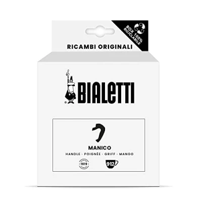 Image de Bialetti Ricambi, Includes 1 Handle with Plug, Compatible Moka Express 9/12 Cups
