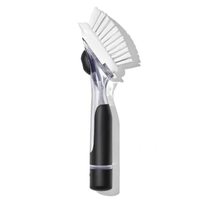 Image de Brosse à vaisselle avec réservoir distributeur de liquide OXO Good Grips