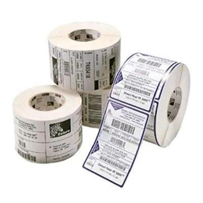 Image de Zebra 880175 031D (Z Perform 1000D) (51 mm x 32 mm) 12 rouleaux Noir sur blanc Étiquette
