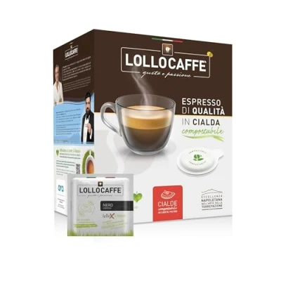 Image de LOLLO CAFFÈ MISCELA NERA Box 150 DOSETTES ESE44 7.5g