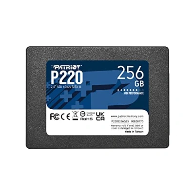 Image de Patriot P220 SSD 256Go SATA III Disque Solide Interne 2.5&quot;
