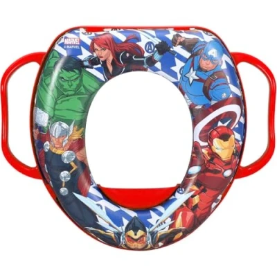 Image de Réducteur WC Avengers Marvel pour enfants adaptateur universel avec poignées