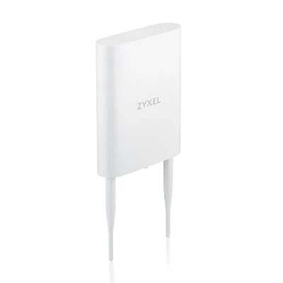 Image de Zyxel Point d&#039;accès extérieur WiFi6 AX1800 (802.11ax Double Bande), WiFi, Smart Mesh, classé IP55 et MU MIMO, PoE, administrable Via l&#039;app Nebula/Cloud ou Mode Autonome [NWA55AXE]