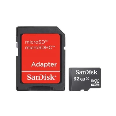 Image de SanDisk SDSDQM 032G B35A mémoire flash 32 Go MicroSDHC Classe 4 Neuf