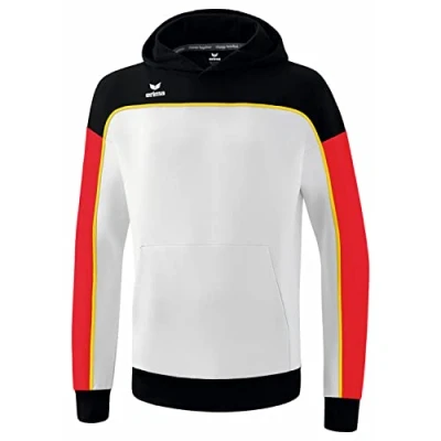 Image de Erima „Change by Sweat à Capuche, Blanc/Noir/Rouge, 128 Mixte Enfant