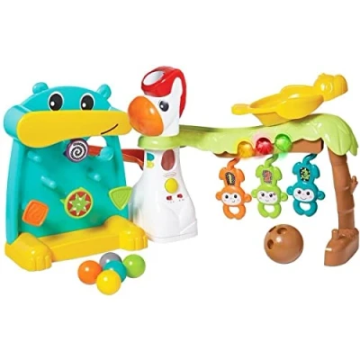 Image de Infantino 317000 00 4 in 1 Grow with Me Playland Activity Centre, Multicolored