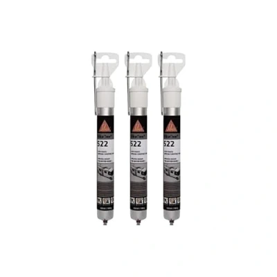 Image de SIKA Lot de 3 colles Mastic Sikaflex 522 Caravan Blanc 100ml