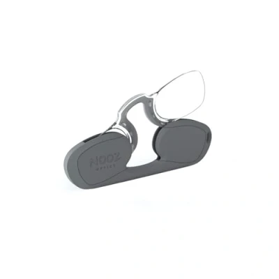 Image de NOOZ Rectangulaire Lunettes de lecture sans branches pour homme et femme Etui très compact. Un indispensable tout presbytes. 6 couleurs / 5 Corrections, Gris, 1