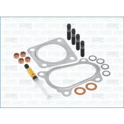 Image de AJUSA JTC11898 Kit de montage, compresseur with studs, syringe oil avec joints instructions montage ABARTH: 500C / 595C 695C Cabriolet