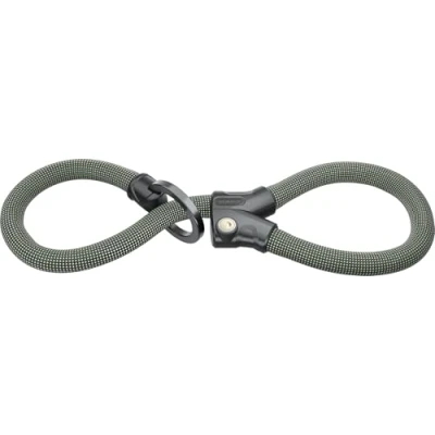Image de ABUS Antivol à chaîne Infinity Loop 1806 flexible pour vélo, avec 2 boucles réglables en longueur sécuriser simultanément plusieurs pièces de vélos ou autres objets, :