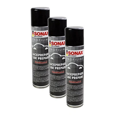 Image de SONAX 3 x 02373000 ProfiLine Vernis Prepare (finishcontrol) Entretien 400 ML