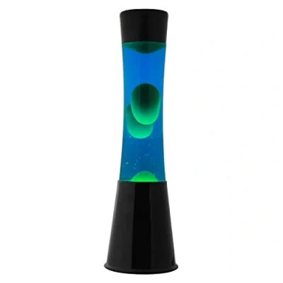 Image de I TOTAL Lampe à Lave Magma/Lampe (bleu/vert)