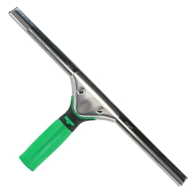 Image de Unger Nettoyant pour vitres ErgoTec Hard (Longueur 45 cm, raclette vitres, Caoutchouc Dur, idéal Les températures Chaudes) ES45H