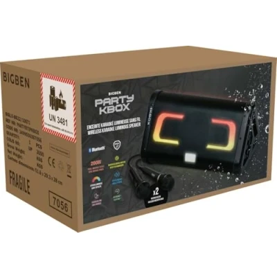 Image de PARTY Light &amp; Sound PARTYBTIPKBOX haut parleur portable et de fête Noir Neuf