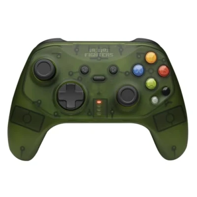 Image de Retro Fighters Hunter Wireless 2.4G Controller for Original Xbox, PC &amp; Switch Green