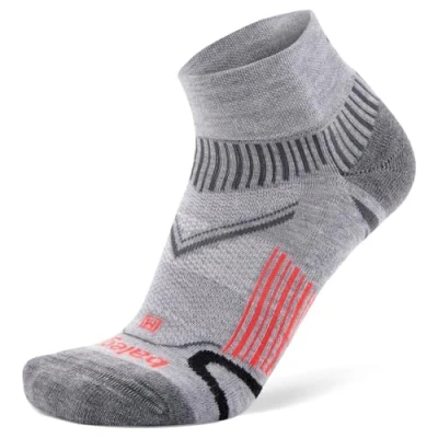 Image de Balega Unisex Enduro V Tech Quarter Chaussettes de Course, Moyen Gris, Medium, EU Taille 40 42.5
